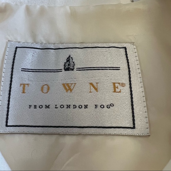 London Fog cream trench coat - Picture 12 of 13